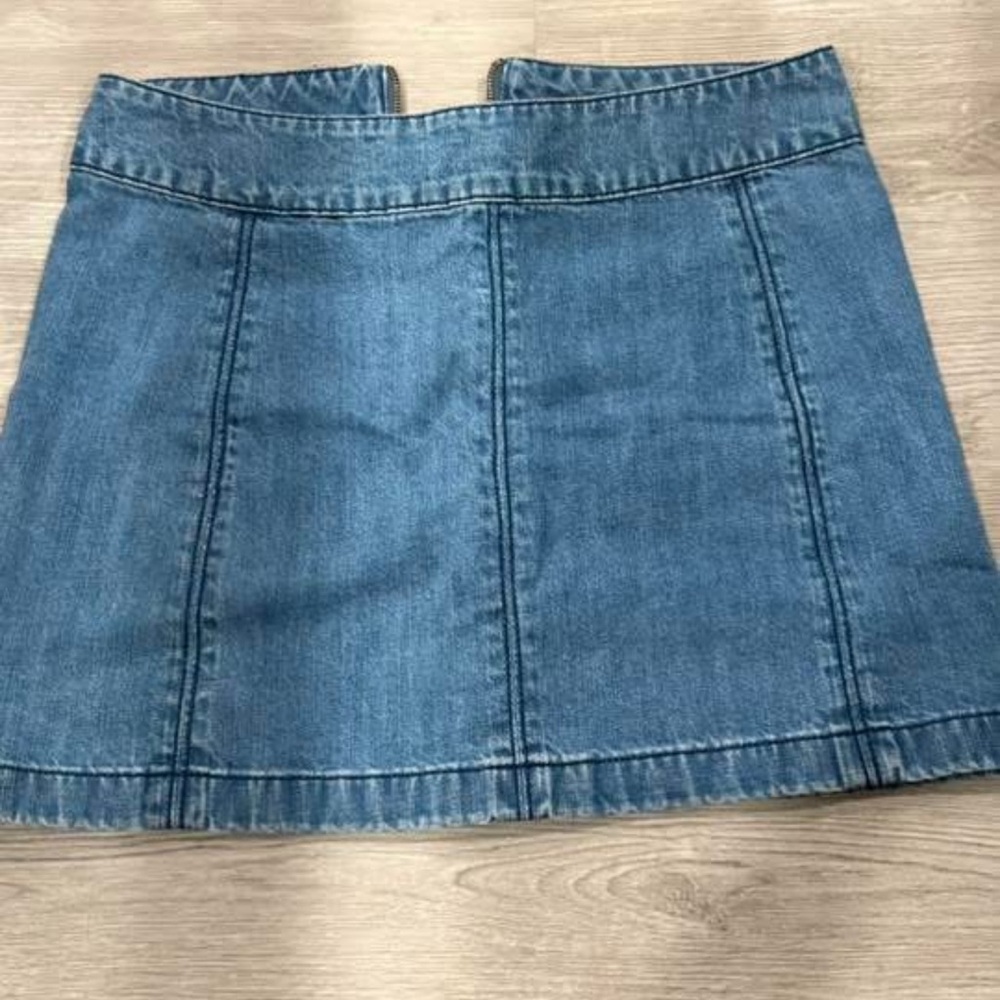 We The Free Classic Blue Mini Skirt